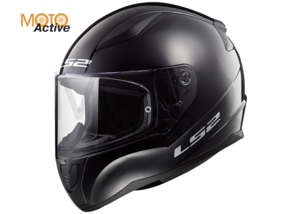 Мотошлем LS2 FF353 Rapid Solid, черный матовый